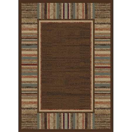 Rlm Distribution 6 ft. 7 in. x 9 ft. 6 in. Soho Border - Brown HO2545910